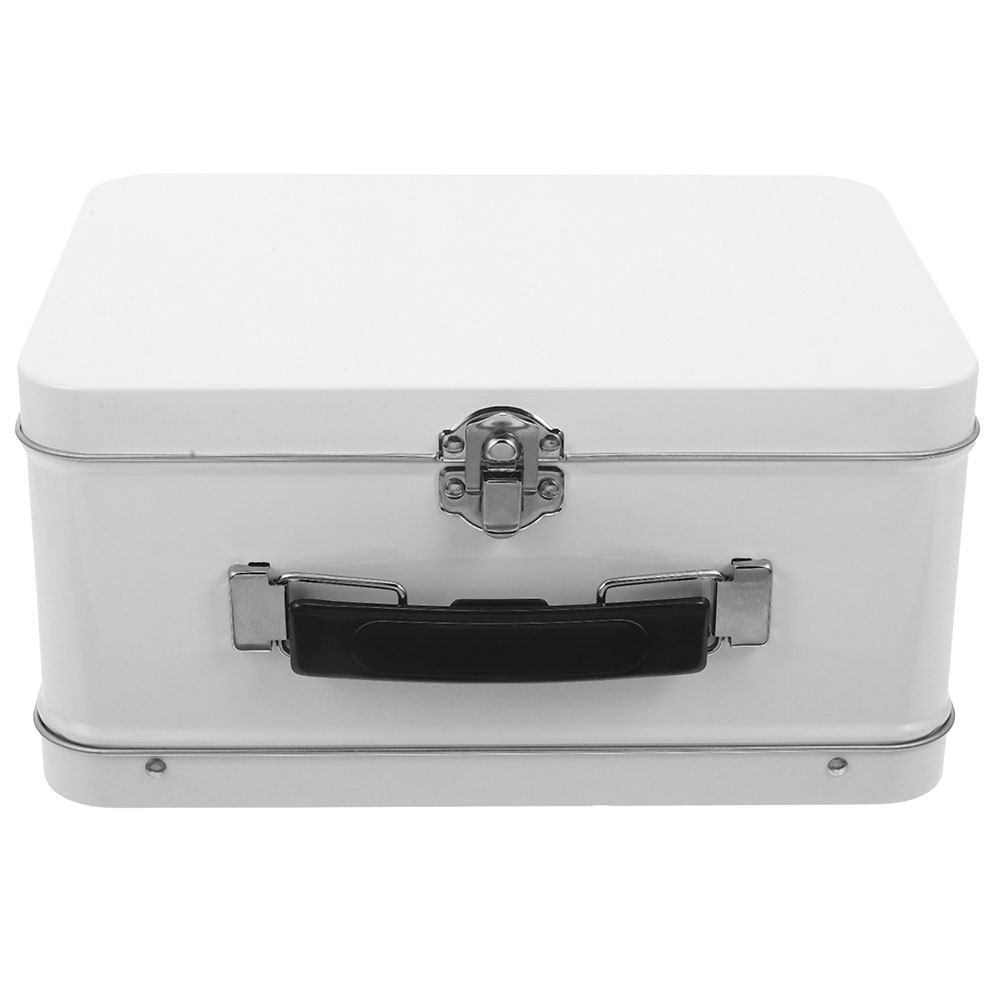 Wedding Favor Box - Mini Vintage Suitcase Candy Storage Tin