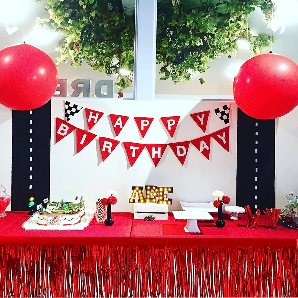Wedding Supply Canada - 22Pcs Red Foil Streamers & Red