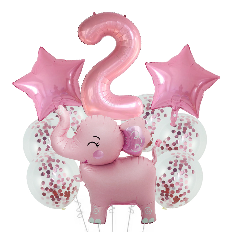 10pcs Wild Animal Balloons Cut - Wedding Zoo 评论和价格