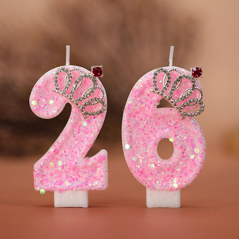 Cake Numeral Candles ，Birthday - Unity Candle Set 评论和价格