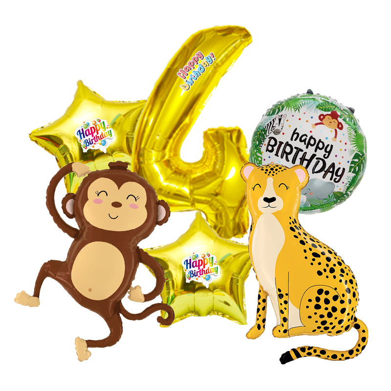Monkey Leopard Zoo Numbers 0-9 - Wedding Zoo 评论和价格