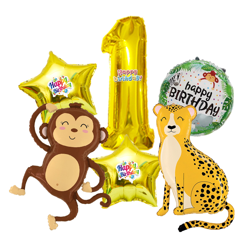 Monkey Leopard Zoo Numbers 0-9 - Wedding Zoo 评论和价格