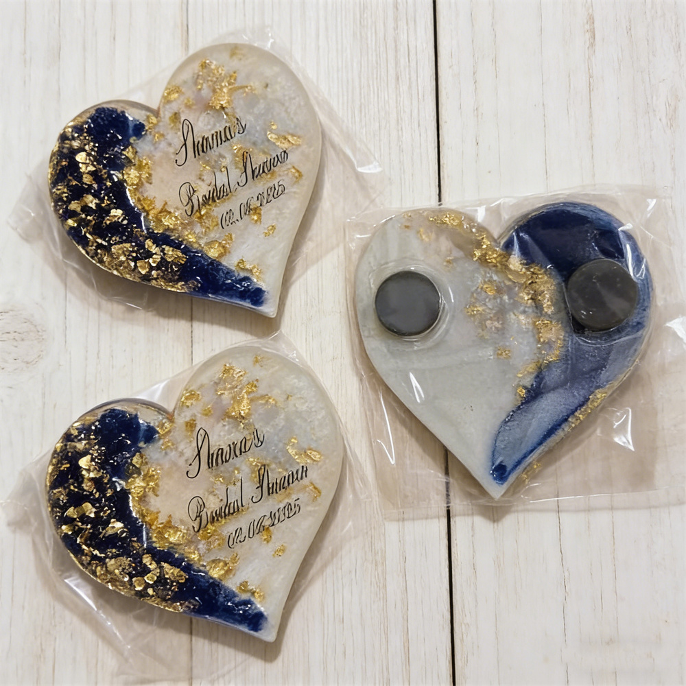 Heart Magnet Wedding Favors: G - Wedding Package Gold 评论和价格