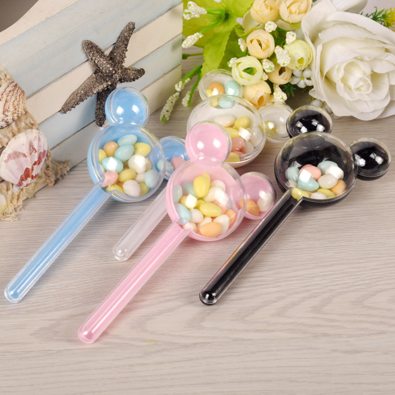 24pcs/lot Plastic Candy Box We - Wedding Favor Box 评论和价格