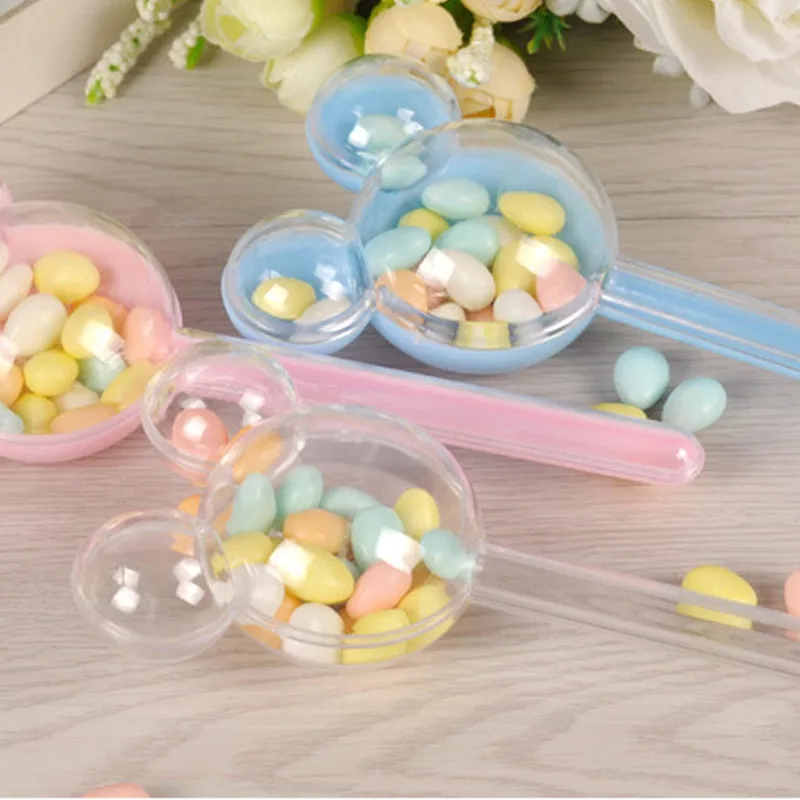 24pcs/lot Plastic Candy Box We - Wedding Favor Box 评论和价格