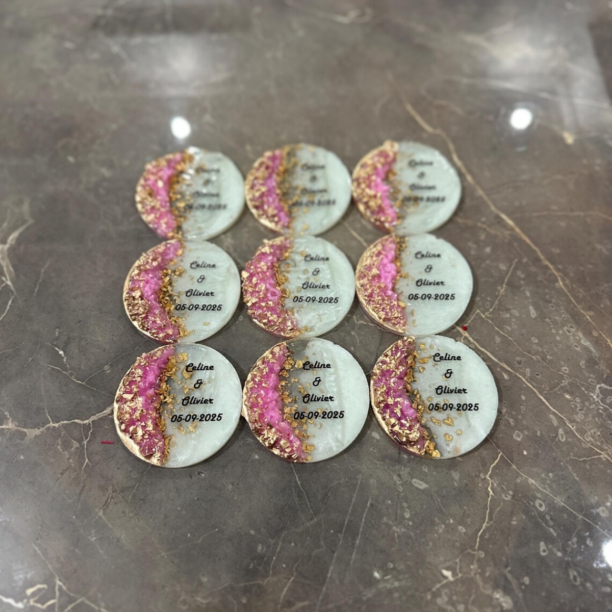 Personalized Wedding Magnet Fa - Wedding Package Gold 评论和价格