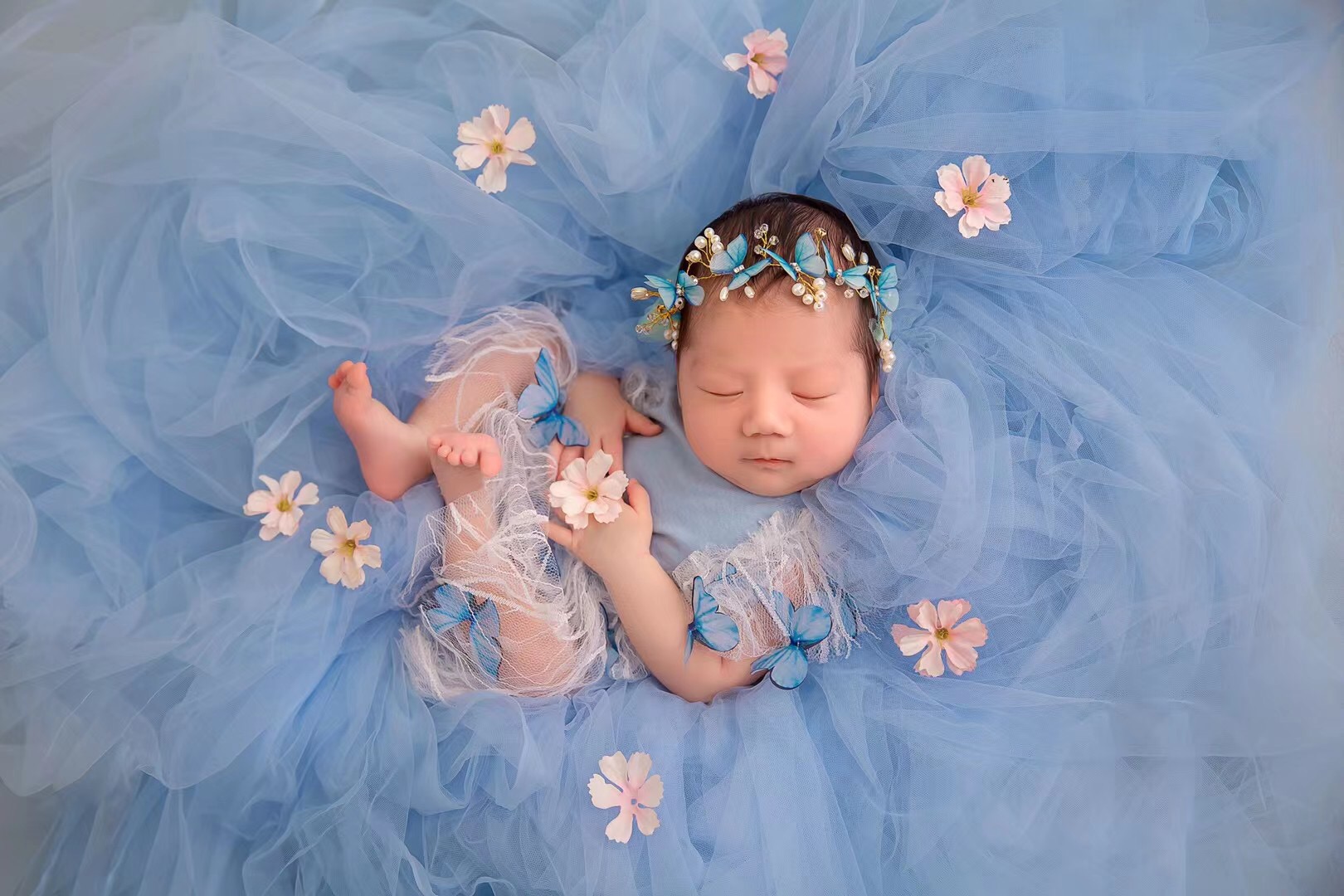 Newborn Photography Props Mesh - Photo Booth Prop 评论和价格