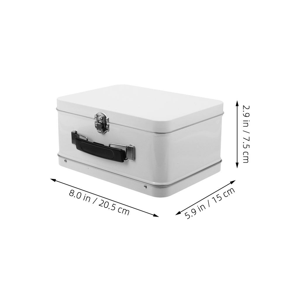 Mini Vintage Suitcase Candy St - Wedding Favor Box 评论和价格