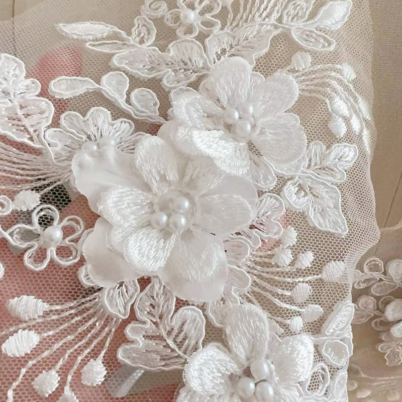 2PCS=1Pair,Rope Embroidery Pea - Wedding Dress Supply 评论和价格