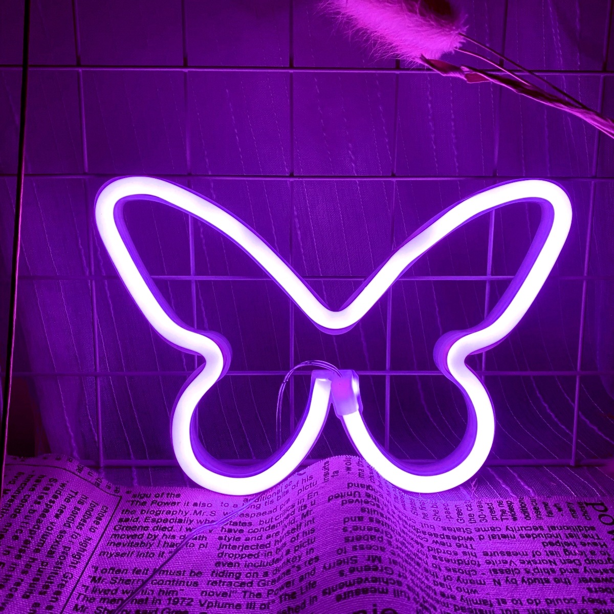 LED butterfly neon lights, USB - Wedding Power Supply 评论和价格