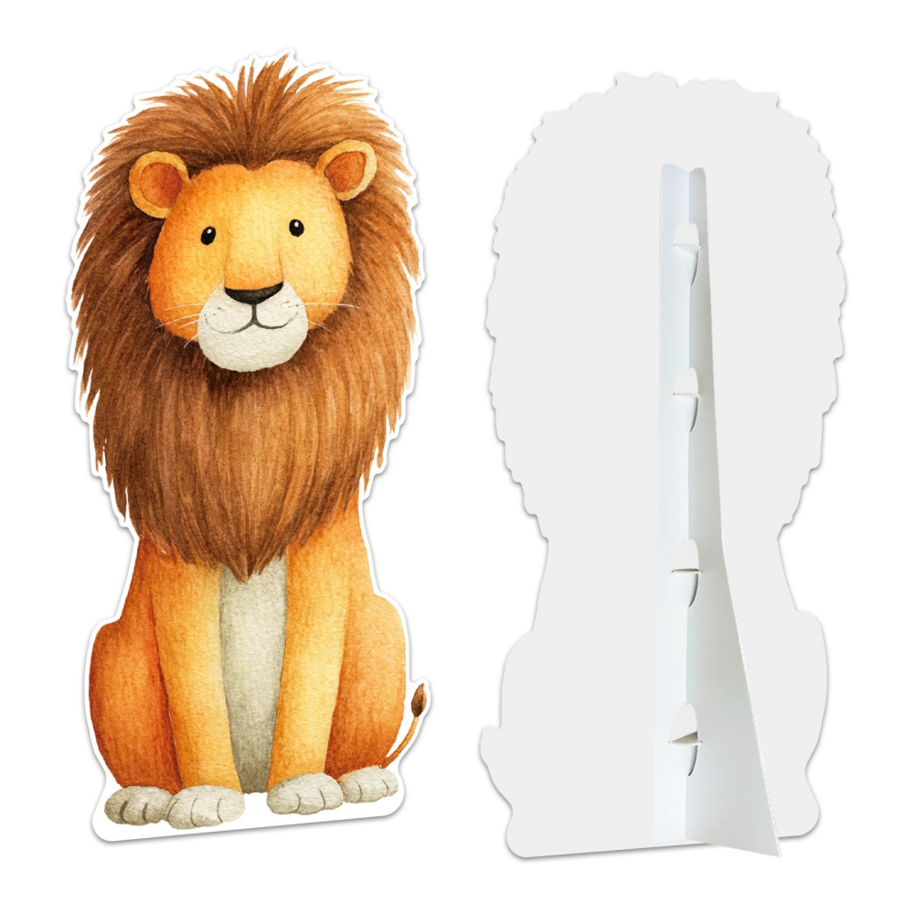 Animal Cardboard Cutout Stande - Photo Booth Prop 评论和价格