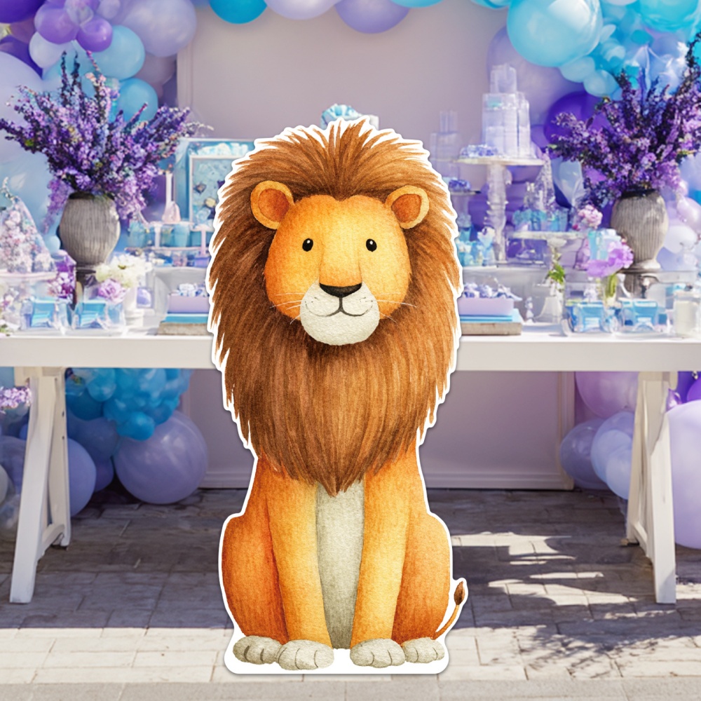 Animal Cardboard Cutout Stande - Photo Booth Prop 评论和价格