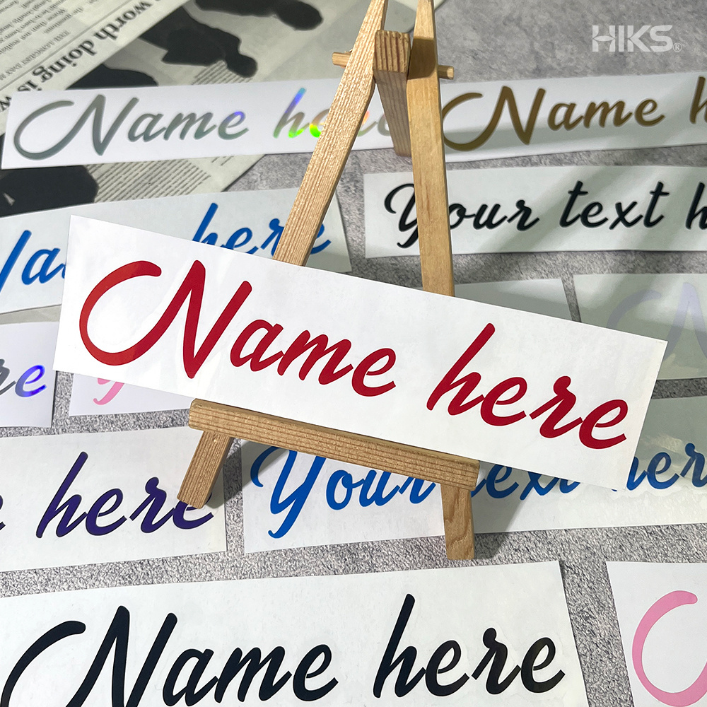 2PCS Custom Cursive Name Vinyl - Wedding Shop 评论和价格
