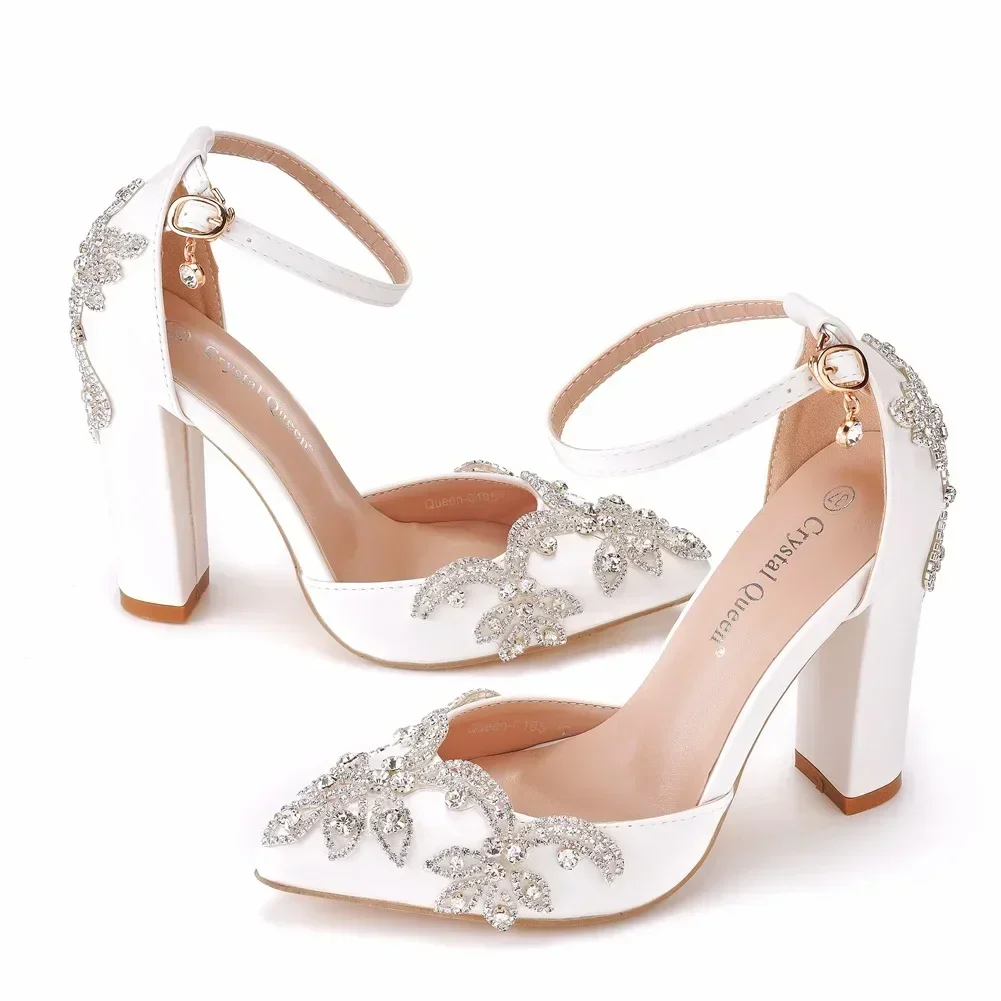 2026 Thick Heel Pointed Toe Sh - Wedding Shop 评论和价格