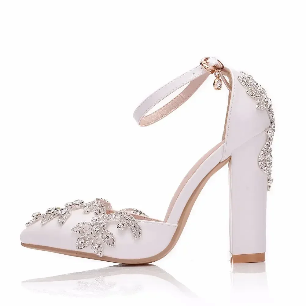 2026 Thick Heel Pointed Toe Sh - Wedding Shop 评论和价格
