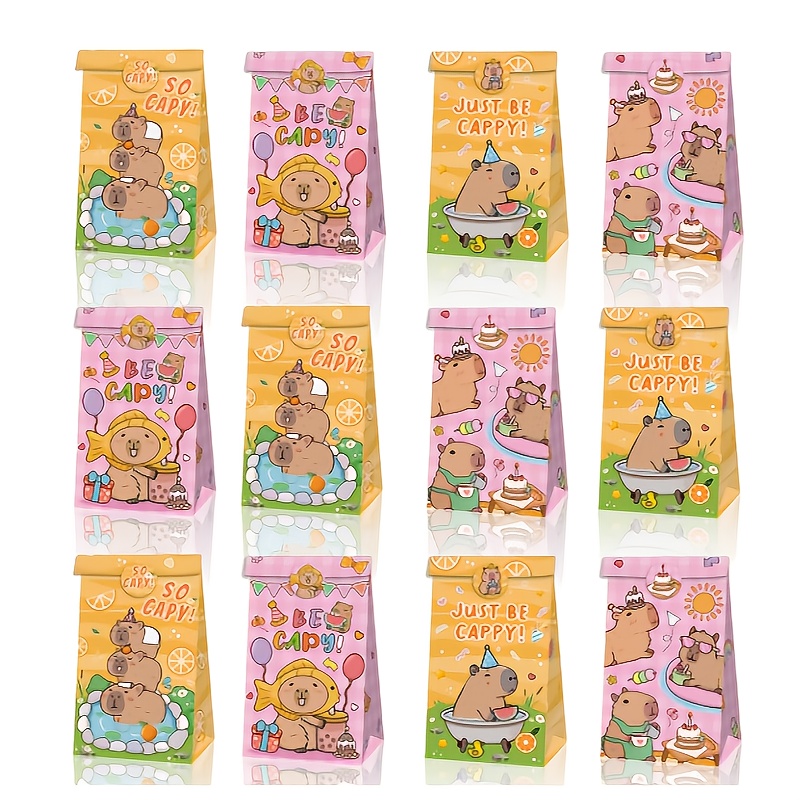 12/24/48pcs Capybara Candy Bag - Wedding Favor Box 评论和价格
