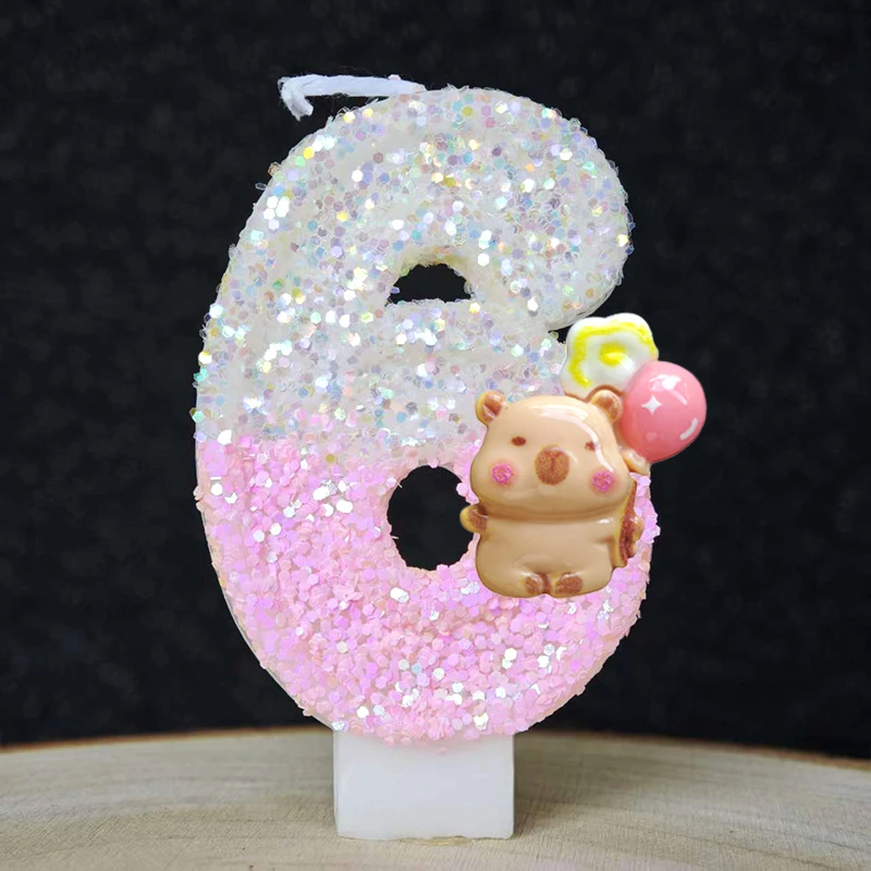 New Capybara Candles Cake Deco - Unity Candle Set 评论和价格