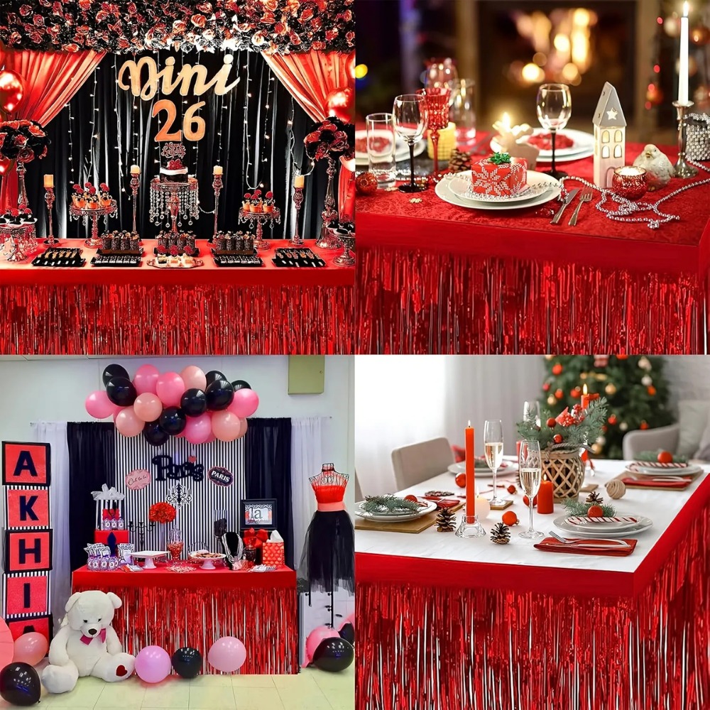 22Pcs Red Foil Streamers & Red - Wedding Supply Canada 评论和价格