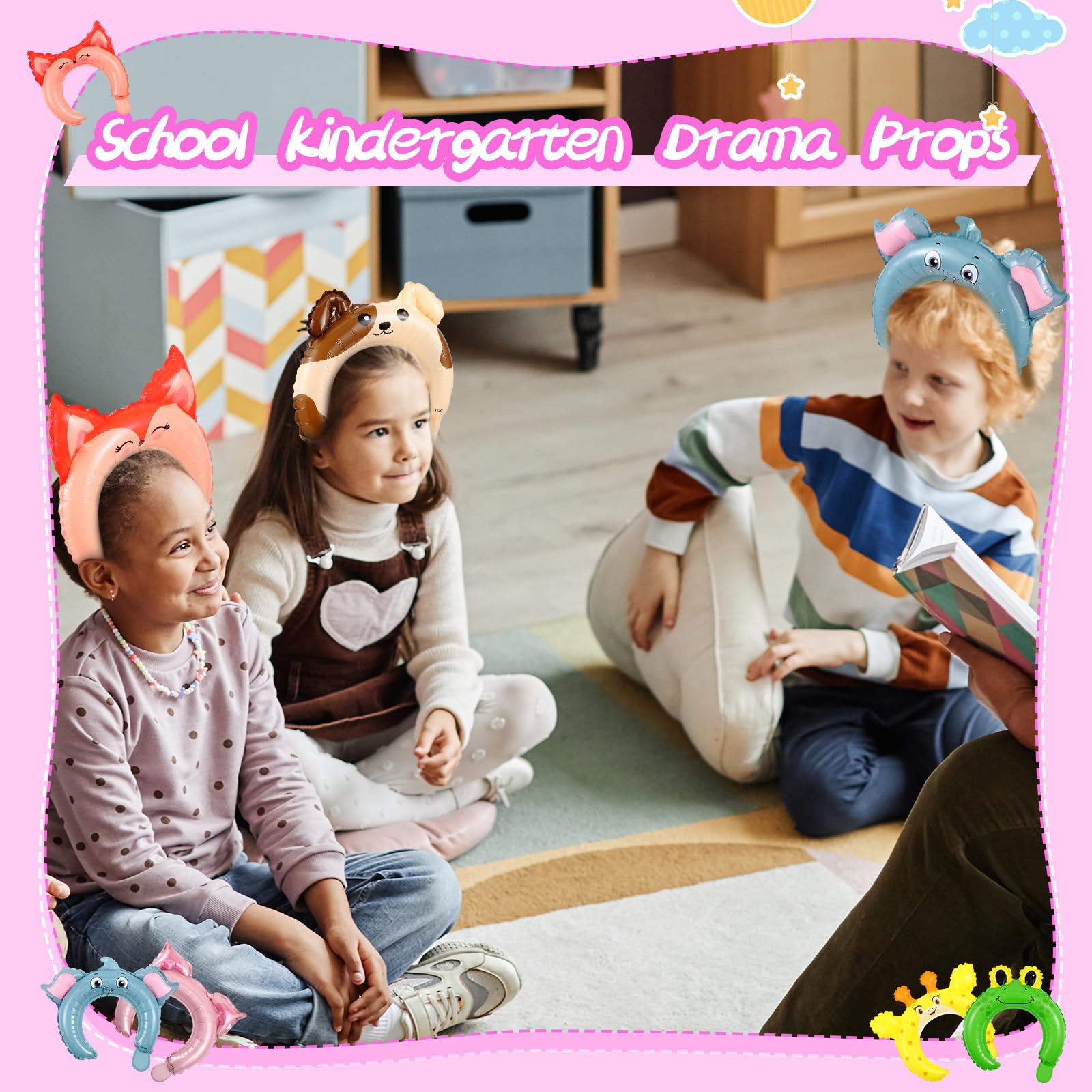24 Pcs Farm Zoo Animal Inflata - Wedding Zoo 评论和价格