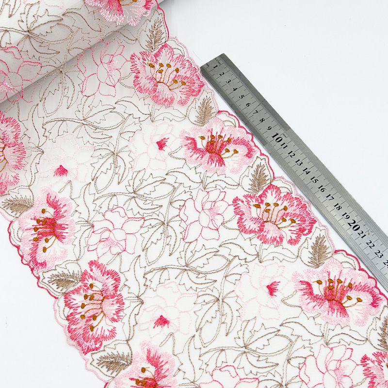 1 Yard Flower Lace Embroidered - Wedding Water Supply 评论和价格