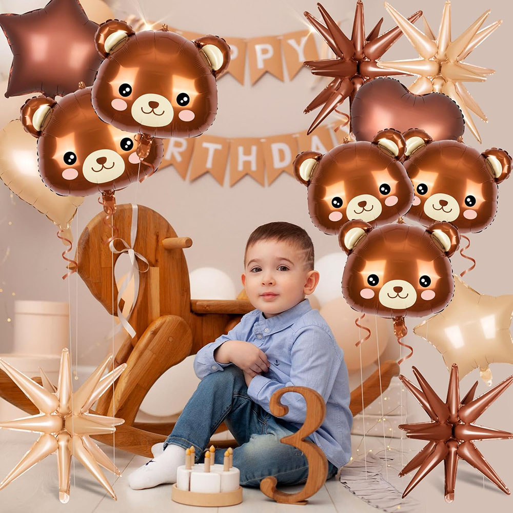 Bear Balloon, Bear Aluminum Fo - Wedding Zoo 评论和价格