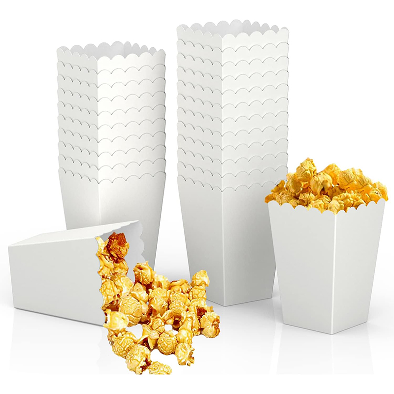 12pcs Paper Candy Cartons Popc - Wedding Favor Box 评论和价格