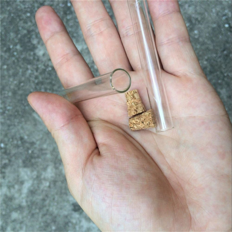 200pcs 10x75mm Transparent Gla - Wedding Zoo 评论和价格