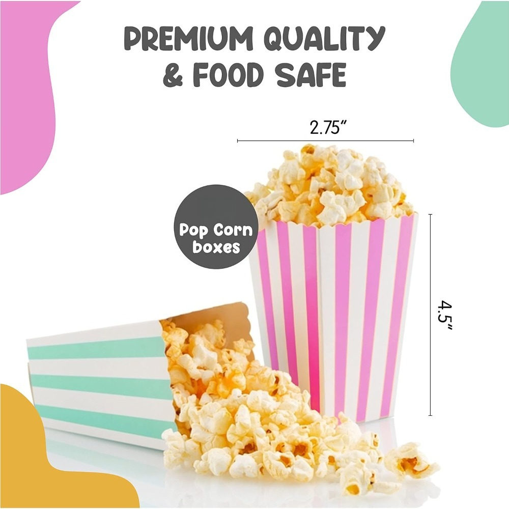 24pcs Mini Popcorn & Candy Fav - Wedding Favor Box 评论和价格