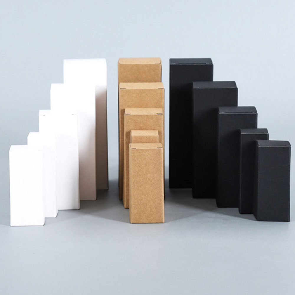 100pcs Blank Kraft Handmade So - Wedding Favor Box 评论和价格