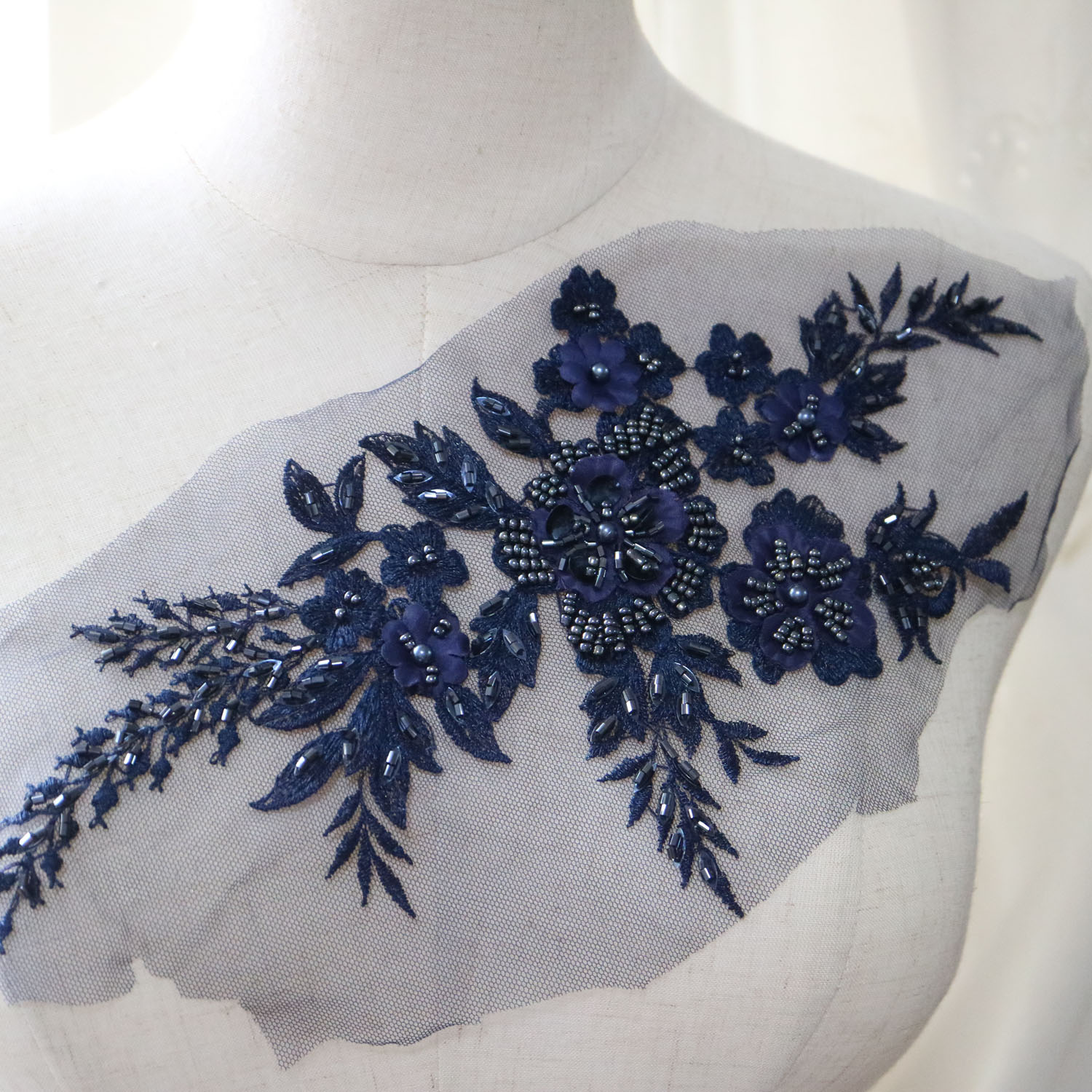 Fashion Elegant Beads Embroide - Wedding Lulu 评论和价格