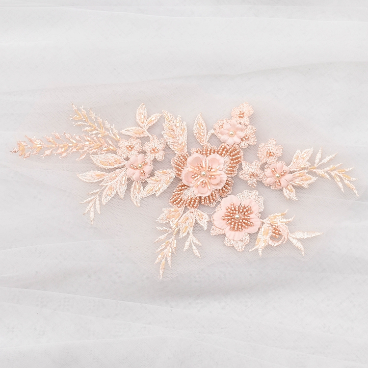 Fashion Elegant Beads Embroide - Wedding Lulu 评论和价格