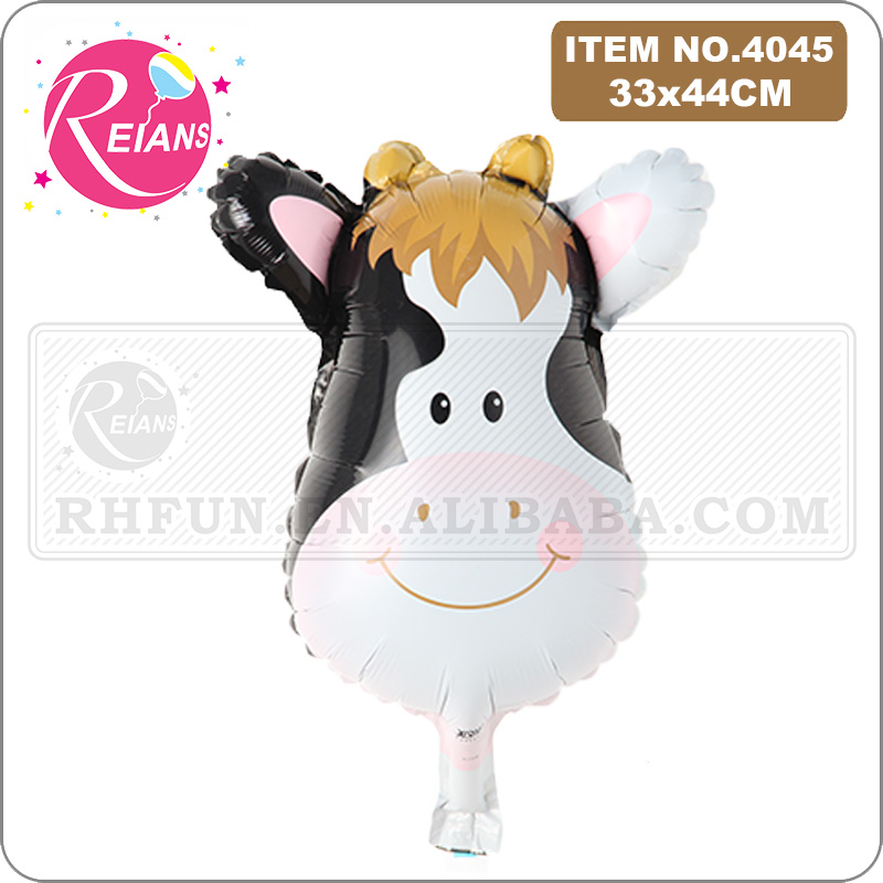 Mini Animal Head Foil Balloon, - Wedding Zoo 评论和价格
