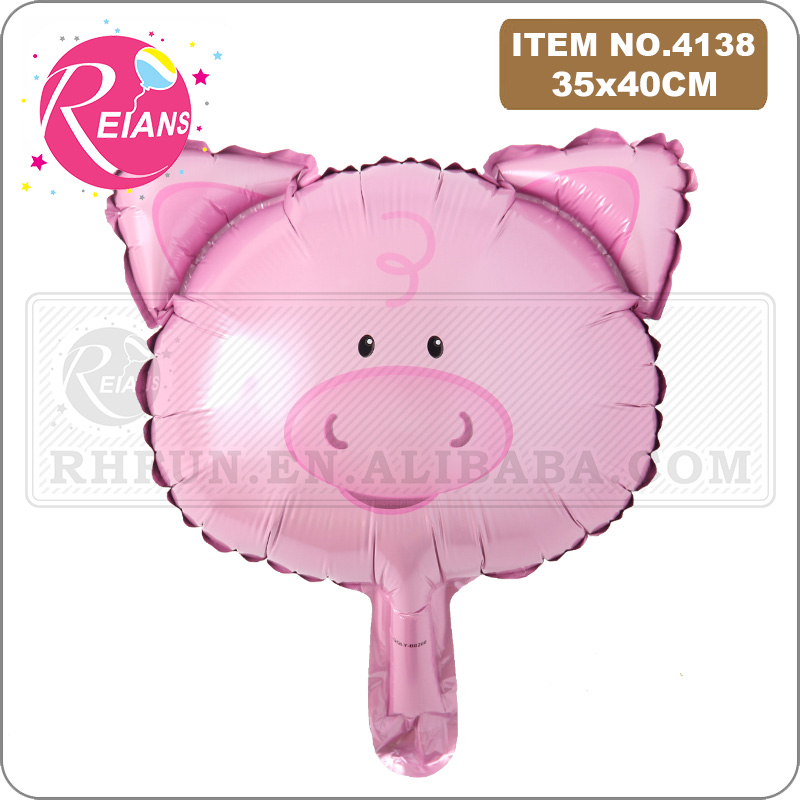 Mini Animal Head Foil Balloon, - Wedding Zoo 评论和价格