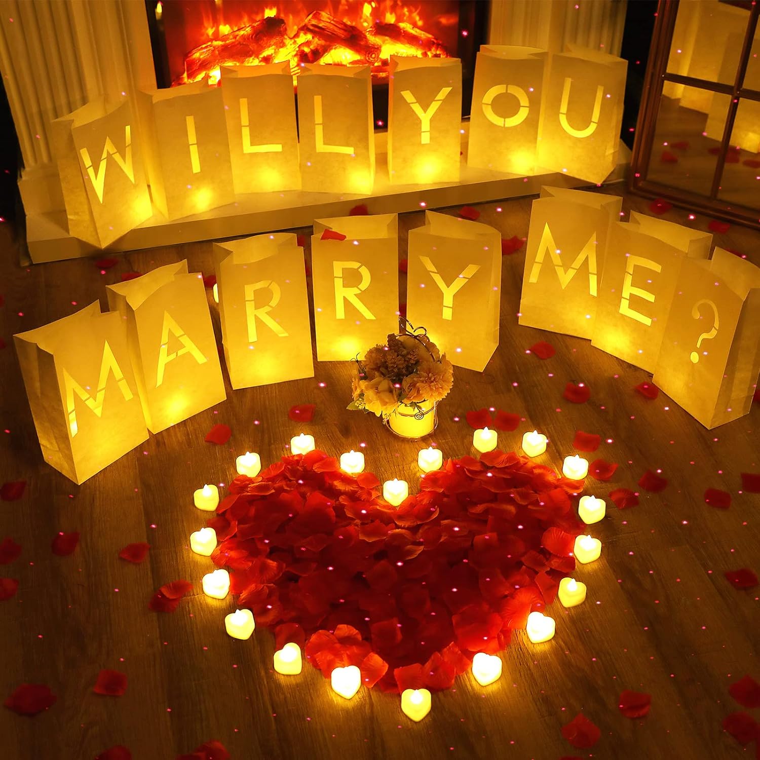 Will You Marry Me Proposal Dec - Unity Candle Set 评论和价格