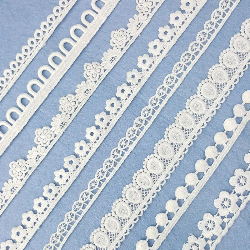 10 Yards Beautiful Lace Embroi - Wedding Water Supply 评论和价格