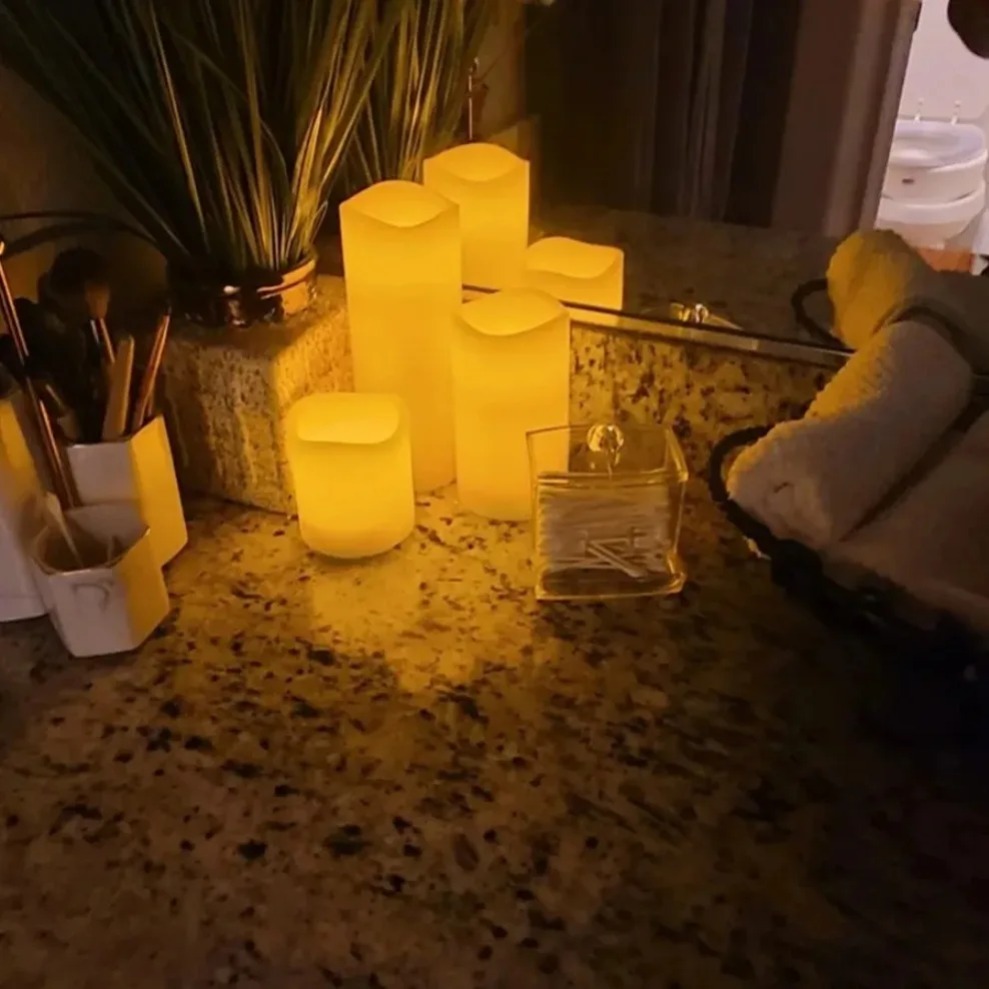 LED Electric Candle Lamp Swing - Wedding Power Supply 评论和价格