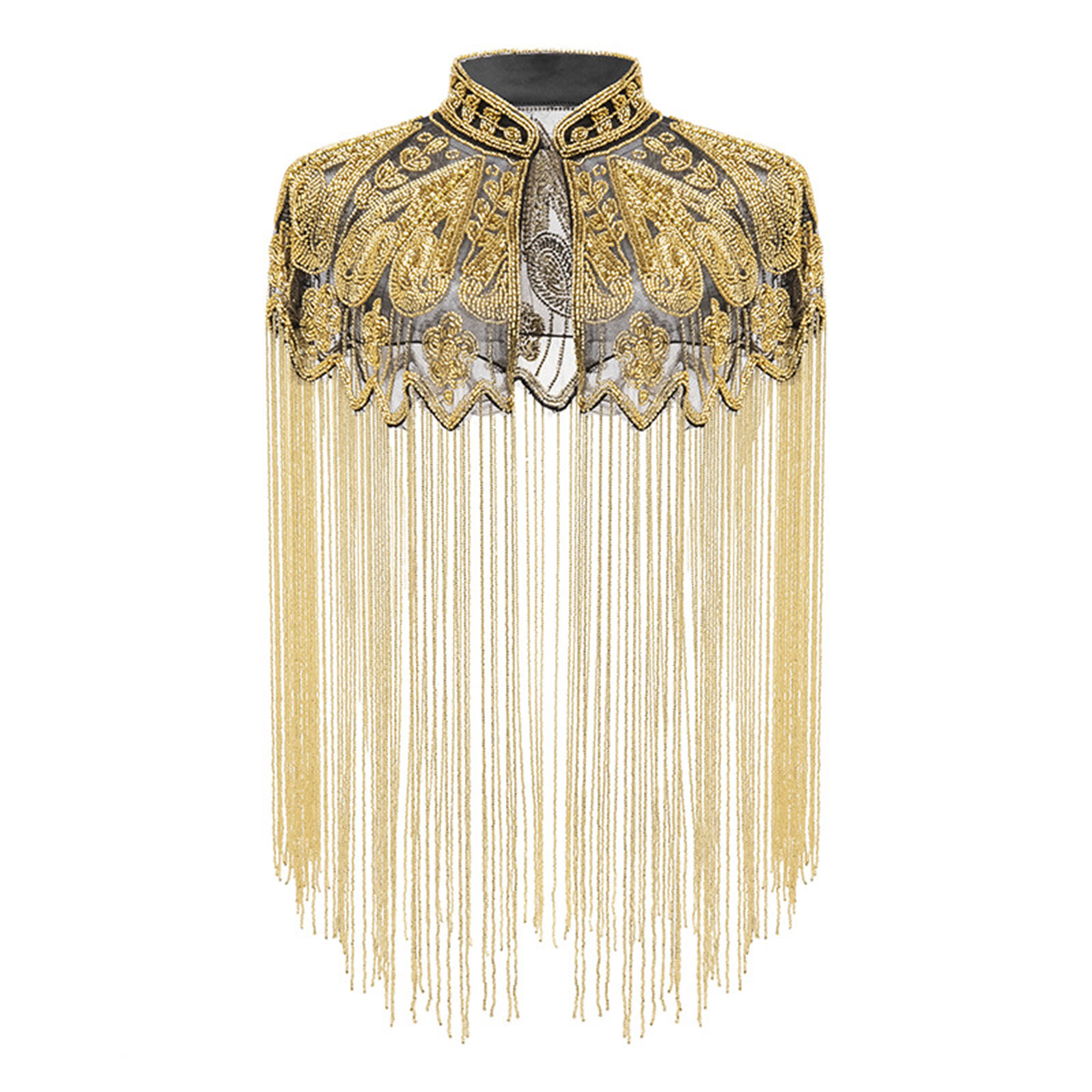 Sequins Beaded Evening Cape Wo - Wedding Dress Supply 评论和价格
