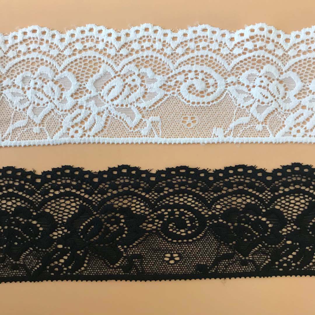 Exquisite Elastic Lace Trim, A - Wedding Dress Supply 评论和价格