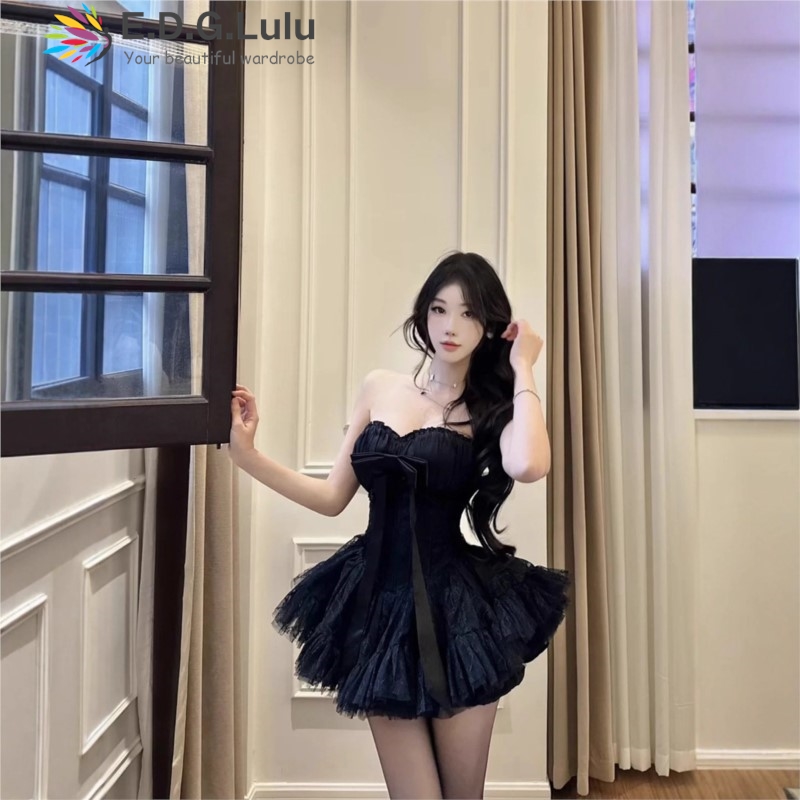 EDGLuLu Strapless Bow Elegant  - Wedding Lulu 评论和价格